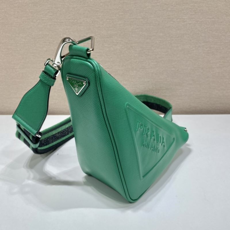 Pra*a triangle pouch